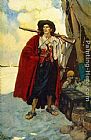 Howard Pyle The Pirate was a Picturesque Fellow painting